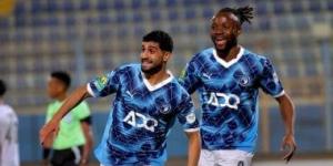 إبراهيم عادل يستغل خطأ عواد ويسجل أول أهداف بيراميدز في شباك الزمالك - كورة نيوز