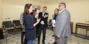 محافظ الجيزة يتفقد أعمال رفع كفاءة منشآت مدينة الطلبة والطالبات فى العجوزة - كورة نيوز