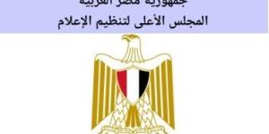 الأعلى للإعلام: استدعاء ممثلى عدد من القنوات بعد مخالفة الضوابط والمعايير - كورة نيوز