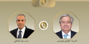 وزير الخارجية يؤكد لـ جوتيريش: مصر تواصل اتصالاتها لتحقيق الأمن والاستقرار في الإقليم - كورة نيوز