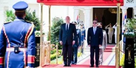الرئيس السيسى يستقبل نظيره اللبنانى ويجدد دعوته للمجتمع الدولى لتحمل مسئولياته تجاه إعادة إعمار لبنان - كورة نيوز