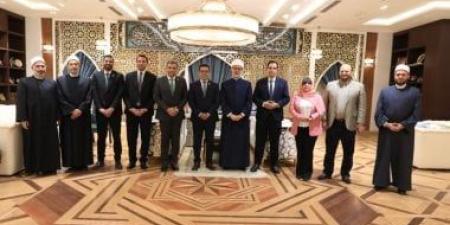 حزب الوعى يلتقى مفتى الجمهورية لتقديم التهنئة بعيد الأضحى - كورة نيوز