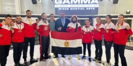 مصر تحصد 10 ميداليات فى بطولة العالم للفنون القتالية «MMA» بالبرازيل - كورة نيوز