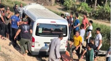 3 وفيات و 6 مصابين .. ننشر اسماء ضحايا تصادم ميكروباص بجرار زراعي بكفرالشيخ