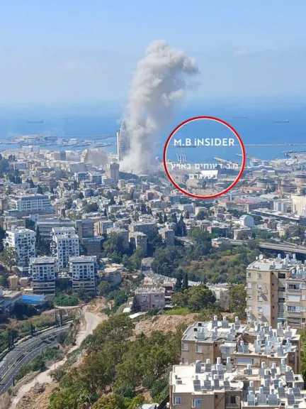 Iranian missiles hit Haifa, injuring 17 Israelis