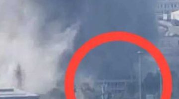 انفجار هائل جراء هجوم صاروخي إيراني على مبنى حكومي في حيفا وفيديو يوثق اللحظة