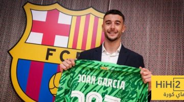 برشلونة يتعاقد مع غارسيا على نظام باريس