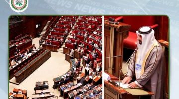 رئيس البرلمان العربي ينتقد الصمت الدولي المتخاذل تجاه جرائم الاحتلال في فلسطين