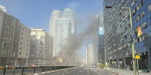 سقوط صواريخ إيرانية في مناطق النقب وتل أبيب الكبرى وحيفا –