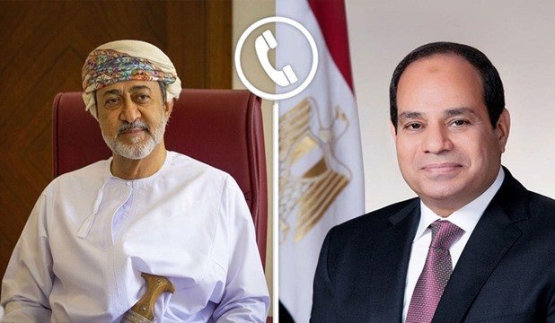 سلطان عمان يبحث مع الرئيسين المصري والفرنسي ورئيس وزراء بريطانيا تطورات الأحداث في إيران