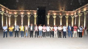 محافظ أسوان ينيب السكرتير العام لحضور فاعلية ” إشراقة الحضارة من قلب إدفو “