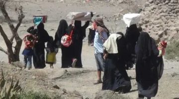 نزوح نحو 8 آلاف مواطن منذ مطلع العام الجاري في اليمن