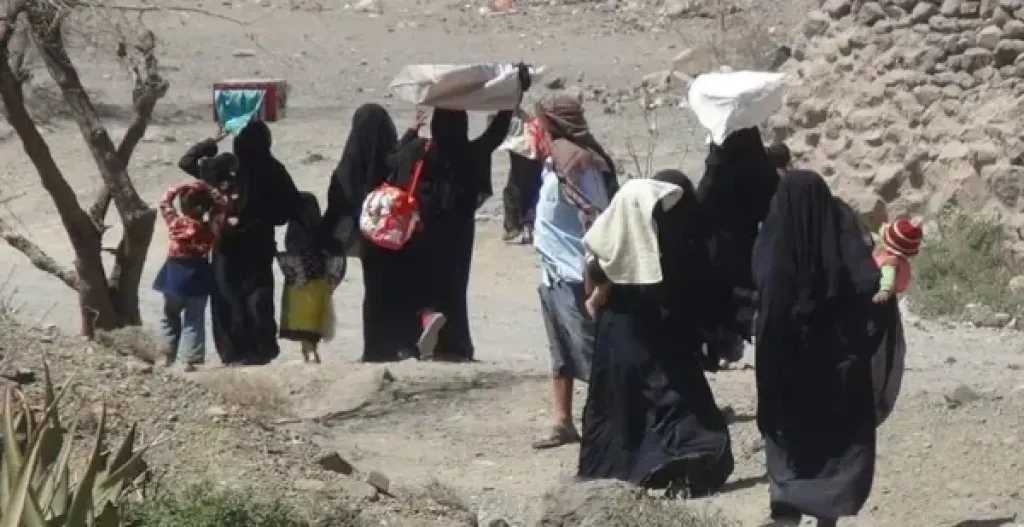 نزوح نحو 8 آلاف مواطن منذ مطلع العام الجاري في اليمن