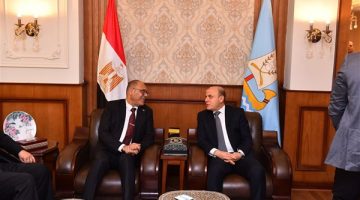 وزير العمل يلتقى محافظ كفر الشيخ لبحث تفعيل سُـبل التعاون في الملفات المشتركة