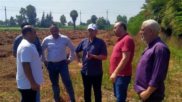 وكيل وزارة الزراعة بكفر الشيخ يتفقد الزراعات الصيفية ويوجه بتكثيف المتابعة